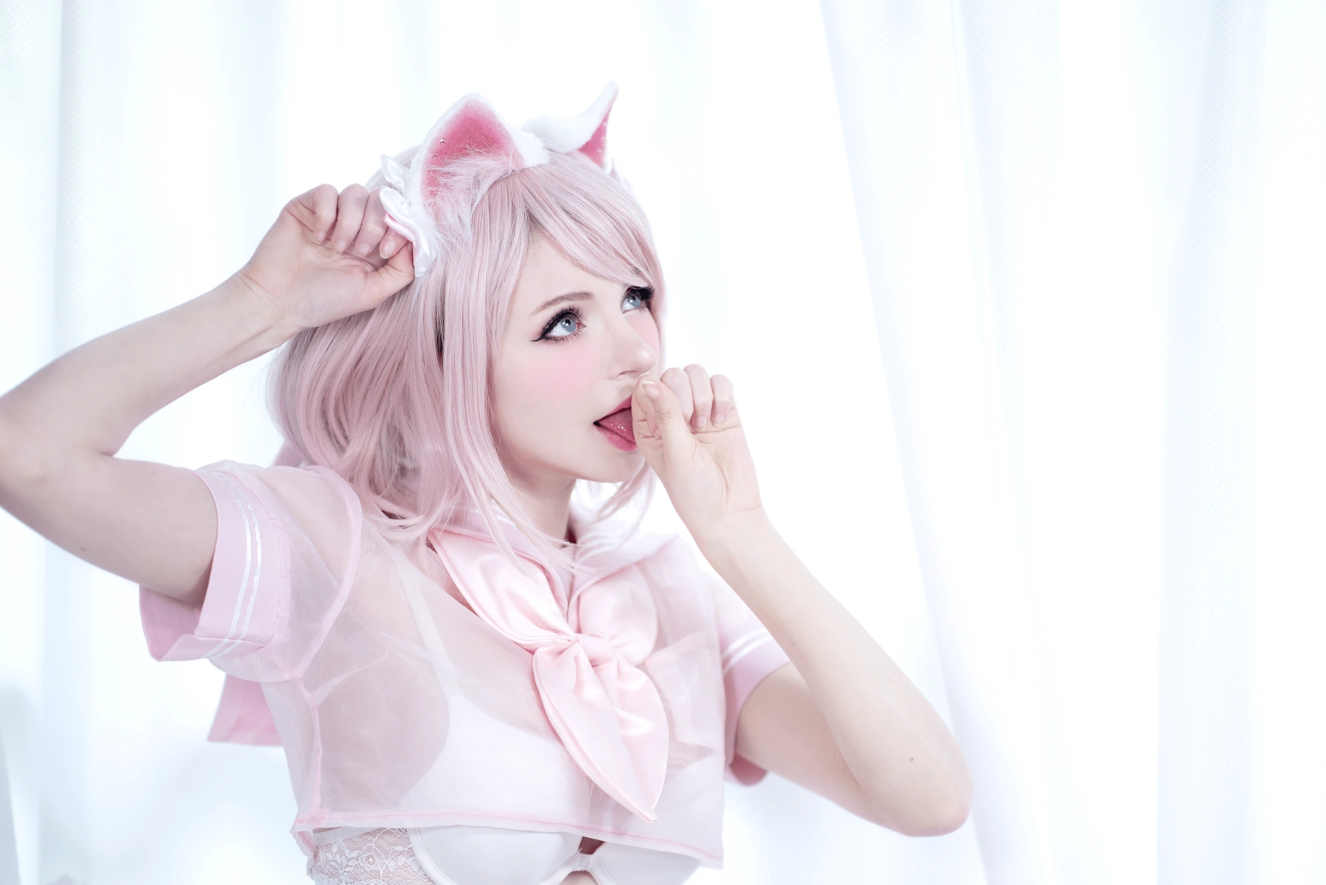 Peach milky - NO.010 Cotton 1